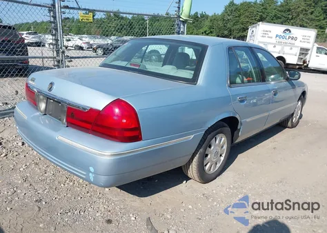 2003 Mercury Grand Marquis Ls из США, поврежденный, VIN 2MEFM75W43X606894
